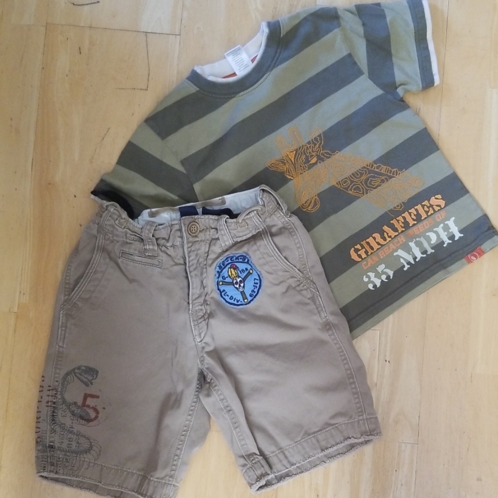 Boy's shorts set